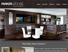 Tablet Screenshot of parkerhousefurniture.ca